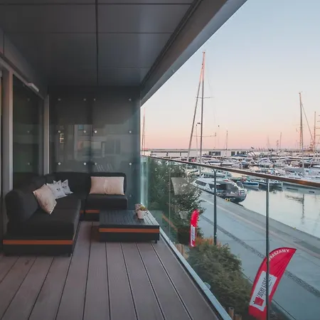 Yacht Park Marina Ekskluzywny Z Widokiem Na Marine * 格丁尼亚