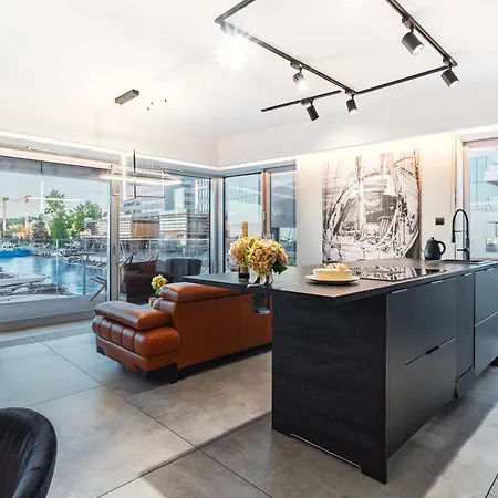 דירה Yacht Park Marina Ekskluzywny Z Widokiem Na Marine