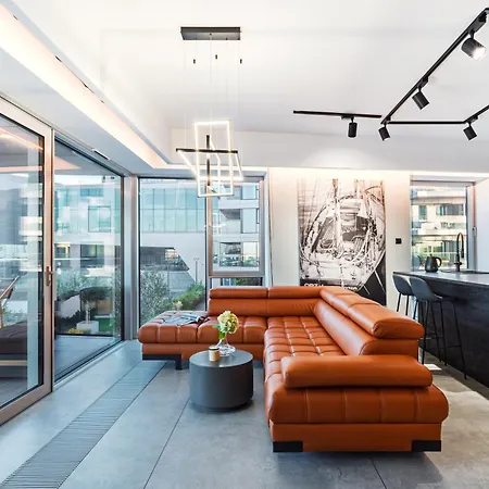 Yacht Park Marina Ekskluzywny Z Widokiem Na Marine גדינייה