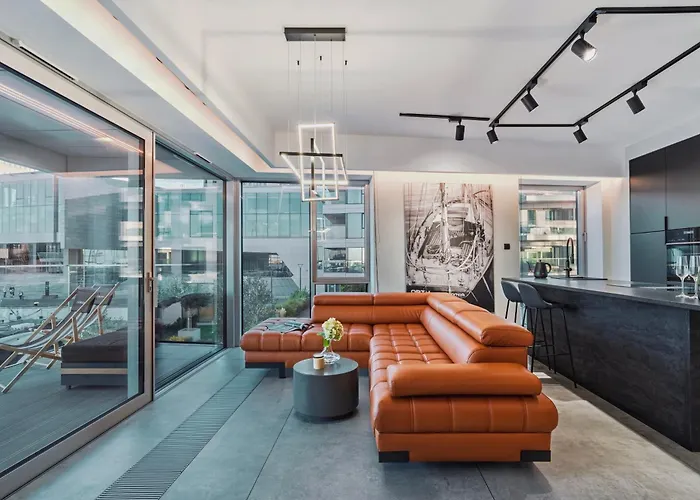 Yacht Park Marina Ekskluzywny Z Widokiem Na Marine Apartamento Gdynia